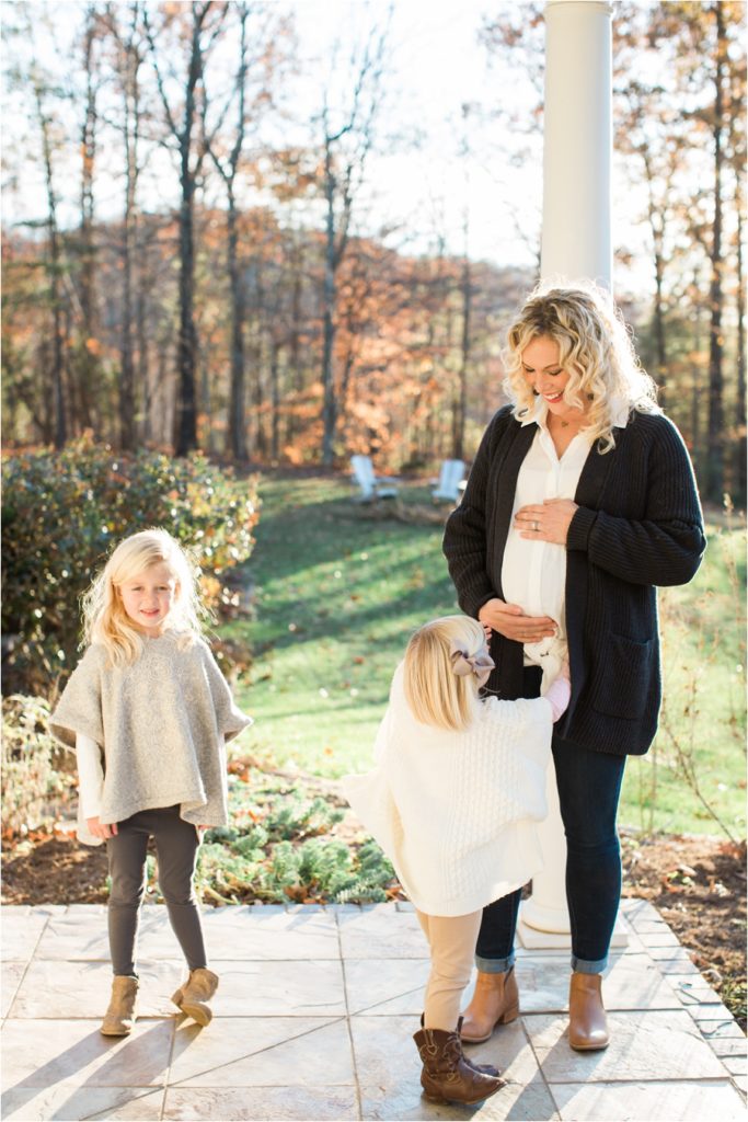 family photos at home in charlottesville